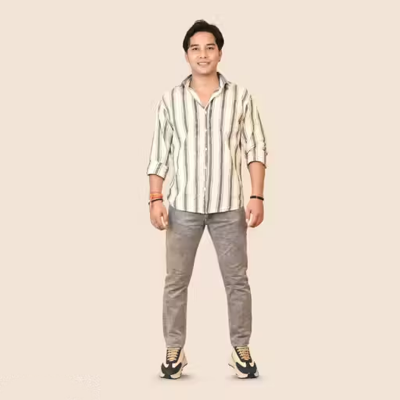 Men's Regular Fit Grey Denim Jeans