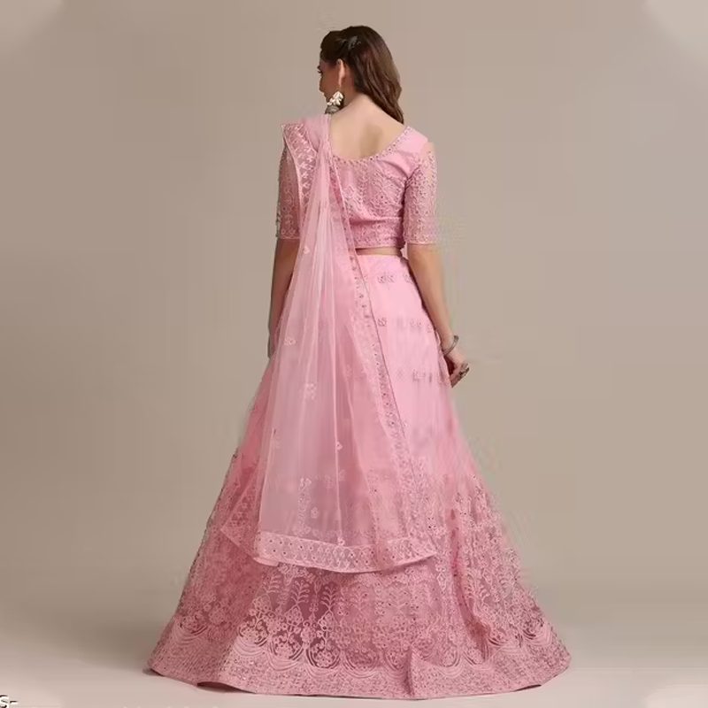 Trendy Design Ari Work Embridered Free Size Lehenga Choli