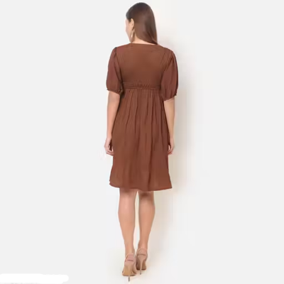 Woman Fit and Flare Dress