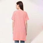 Cotton Pocket Long T-shirt