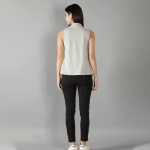 Nimble Charcoal Short Shrug with Cut Sleeves