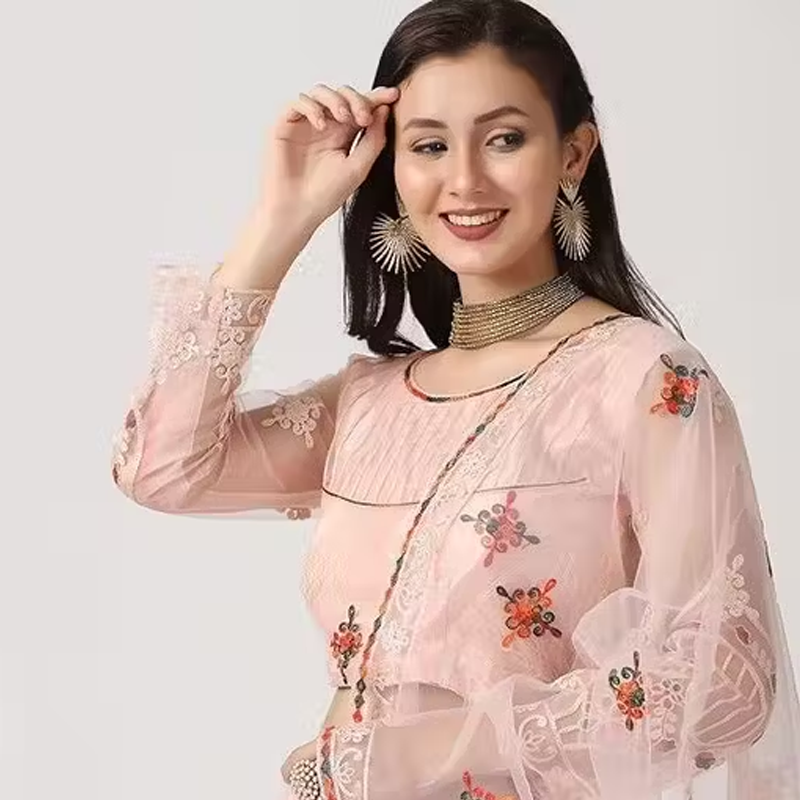 Fancy Embroidered Chaniya Choli,