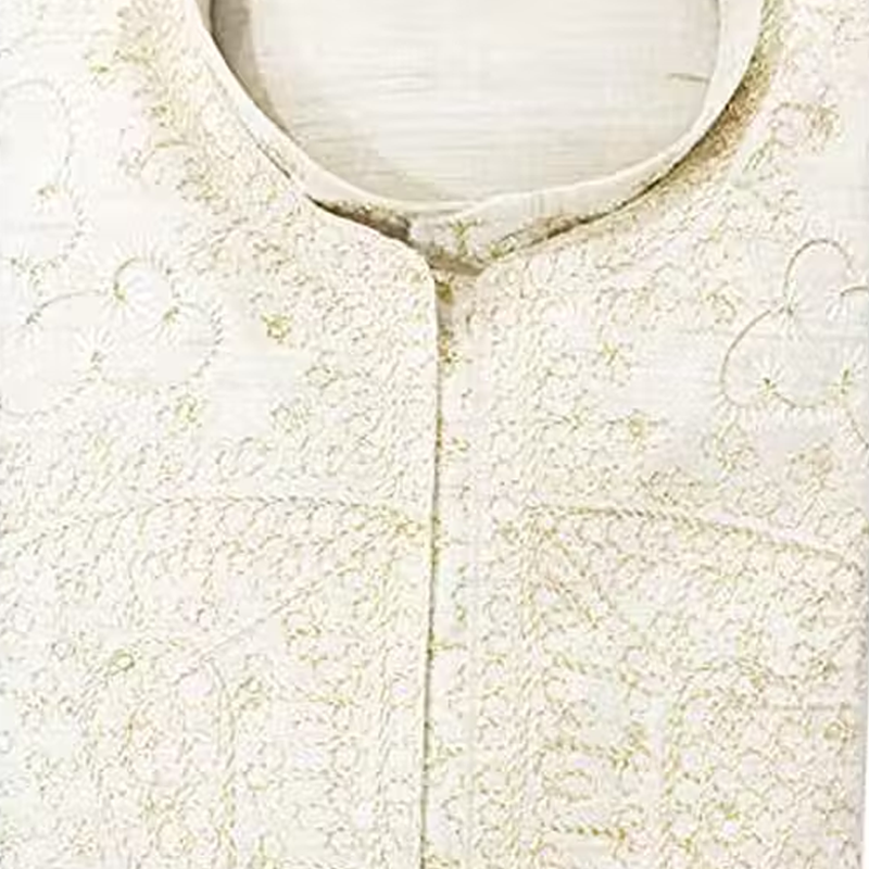 Silk Fabric Sherwani for Men
