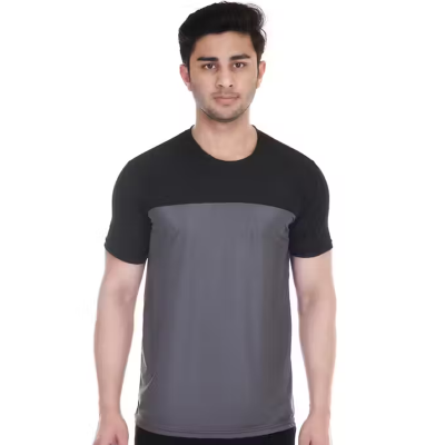 Men's Regular Solid Fit T-Shirt
