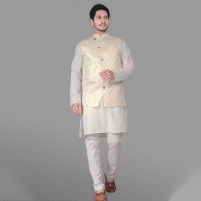 Ethnic Jacket Kurta Pant Set
